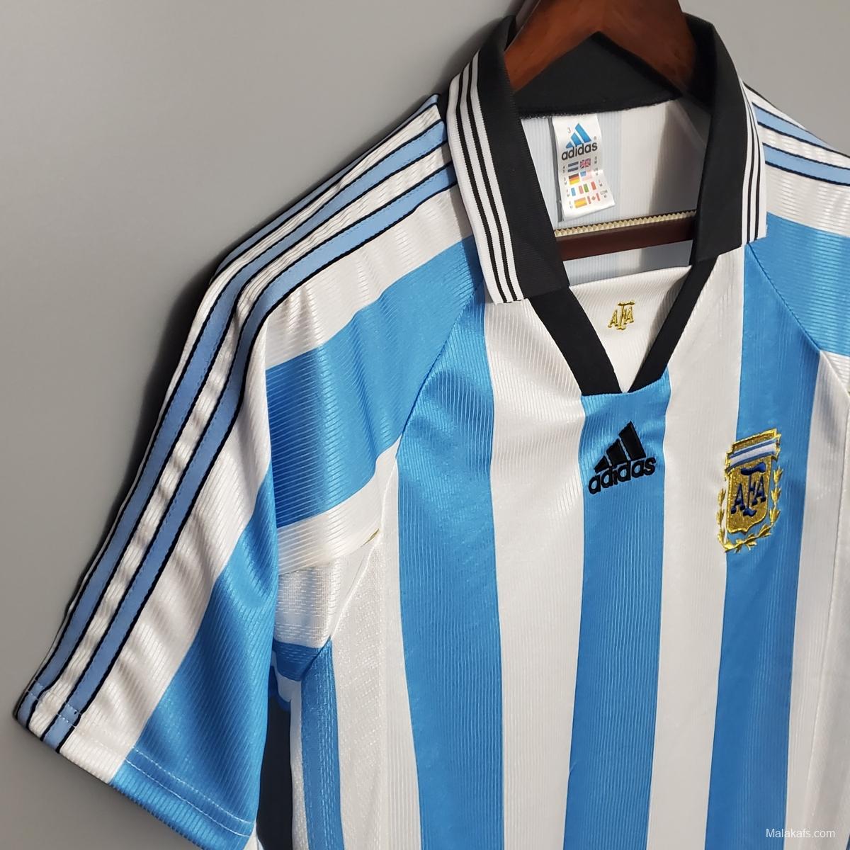 Argentina 1998 home - Retro version jersey