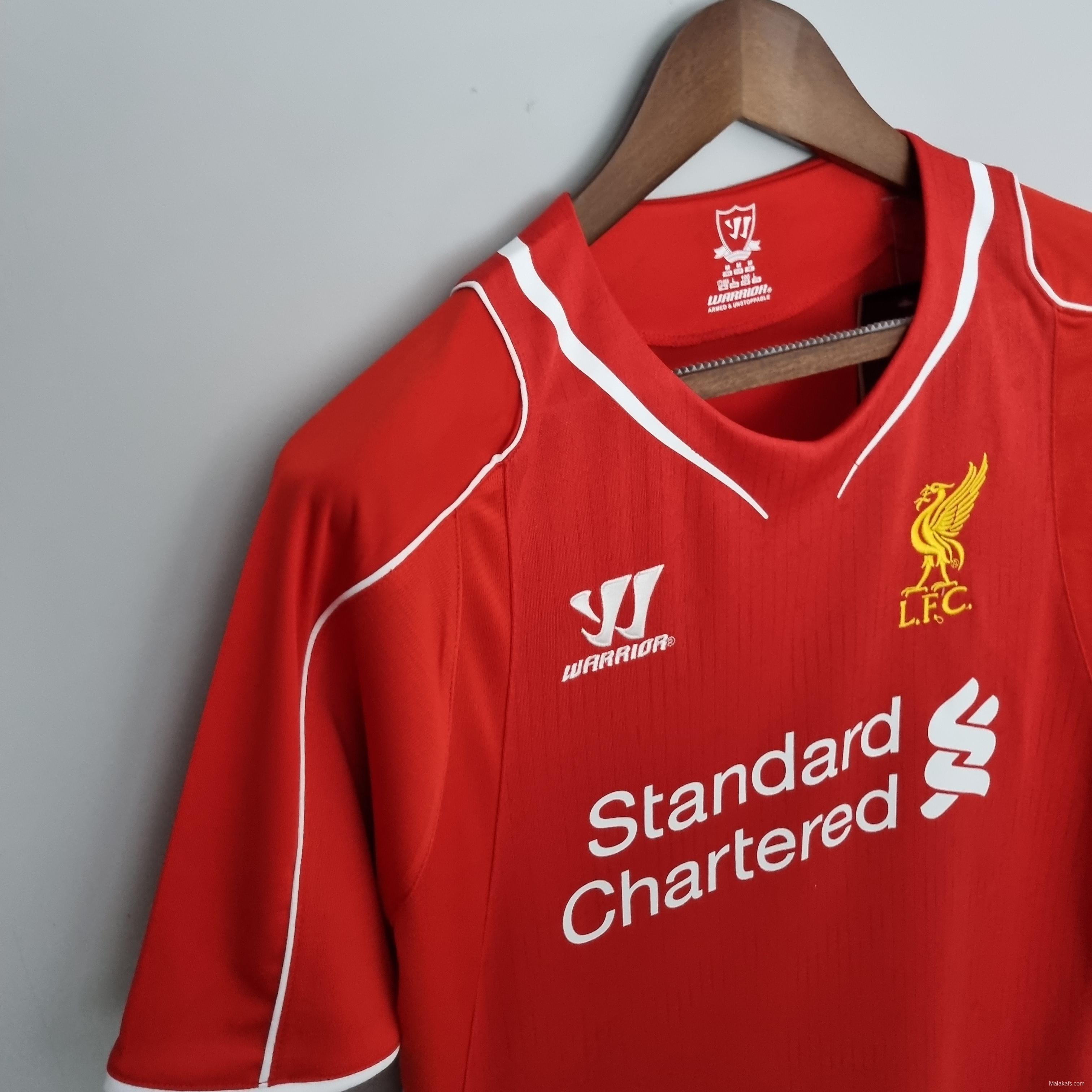 Retro Liverpool 14/15 home Soccer Jersey