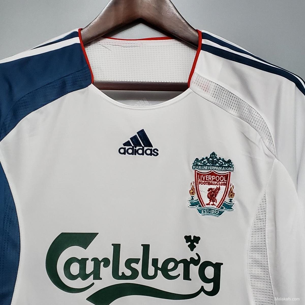 Retro 06/07 Liverpool away Soccer Jersey