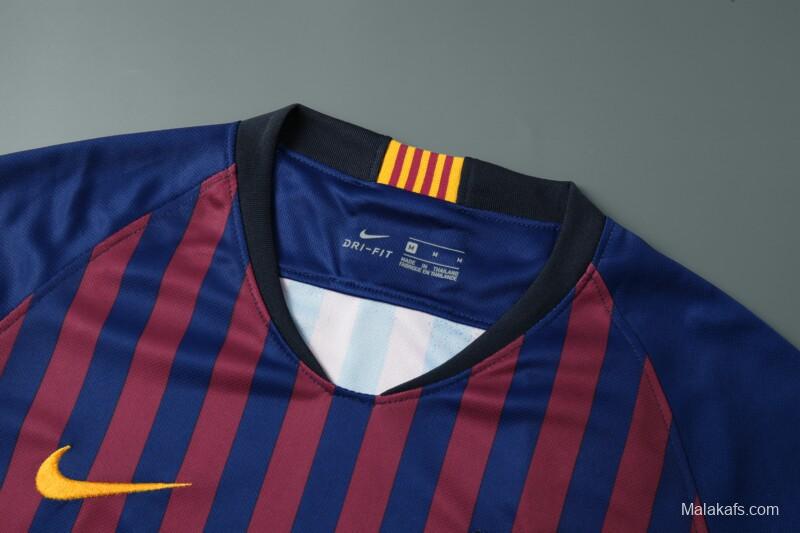 Barcelona 18-19 home Soccer Jersey