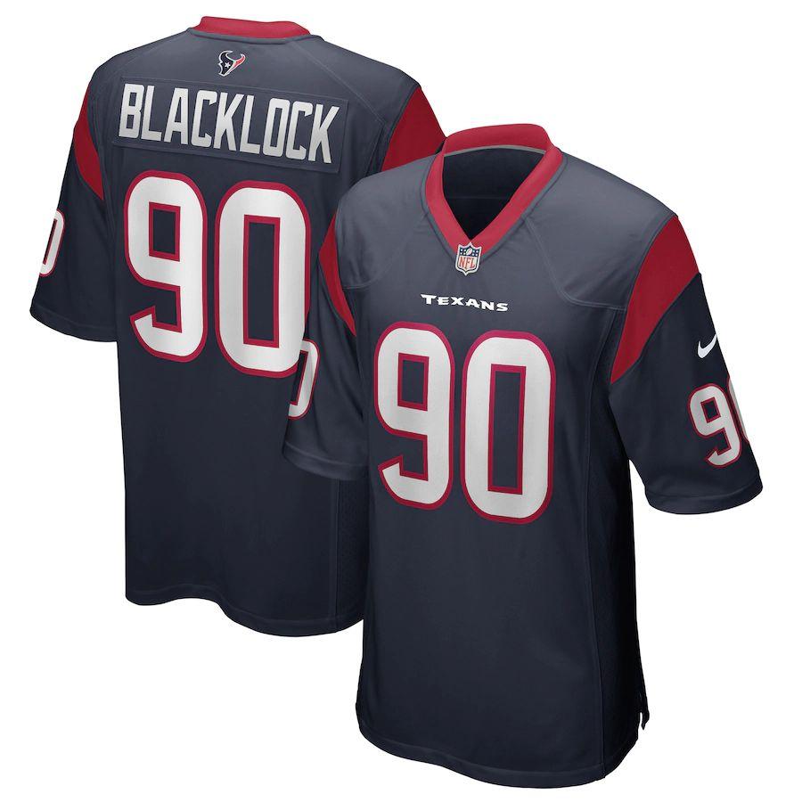 Men's Ross Blacklock Navy Player Limited Team Jersey