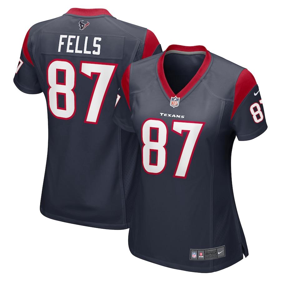 Women's Darren Fells Navy Player Limited Team Jersey