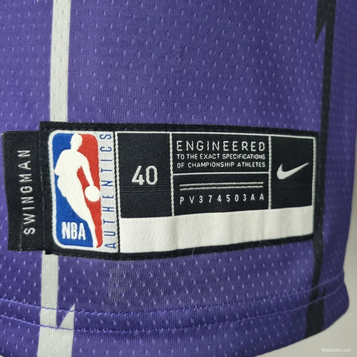 Toronto Raptors CARTER#15 Purple NBA Jersey