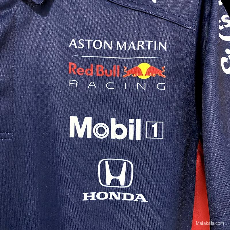 F1 Red Bull Royal Blue POLO 