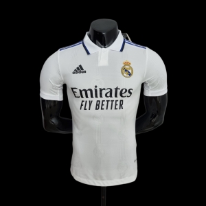 Player Version 22/23 Real Madrid Home Soccer Jersey