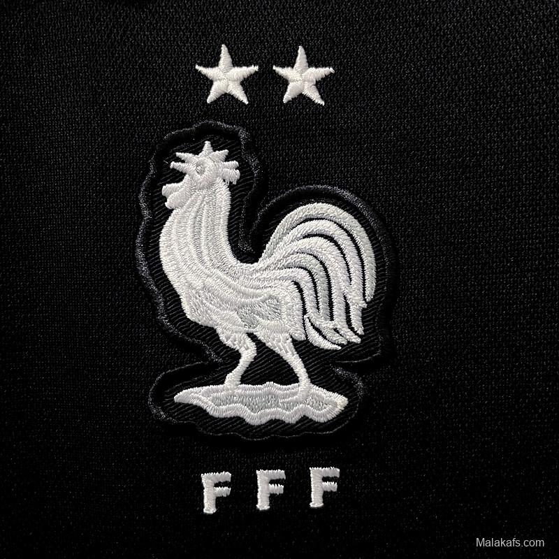 French 22/23 Pre Match Black Polo