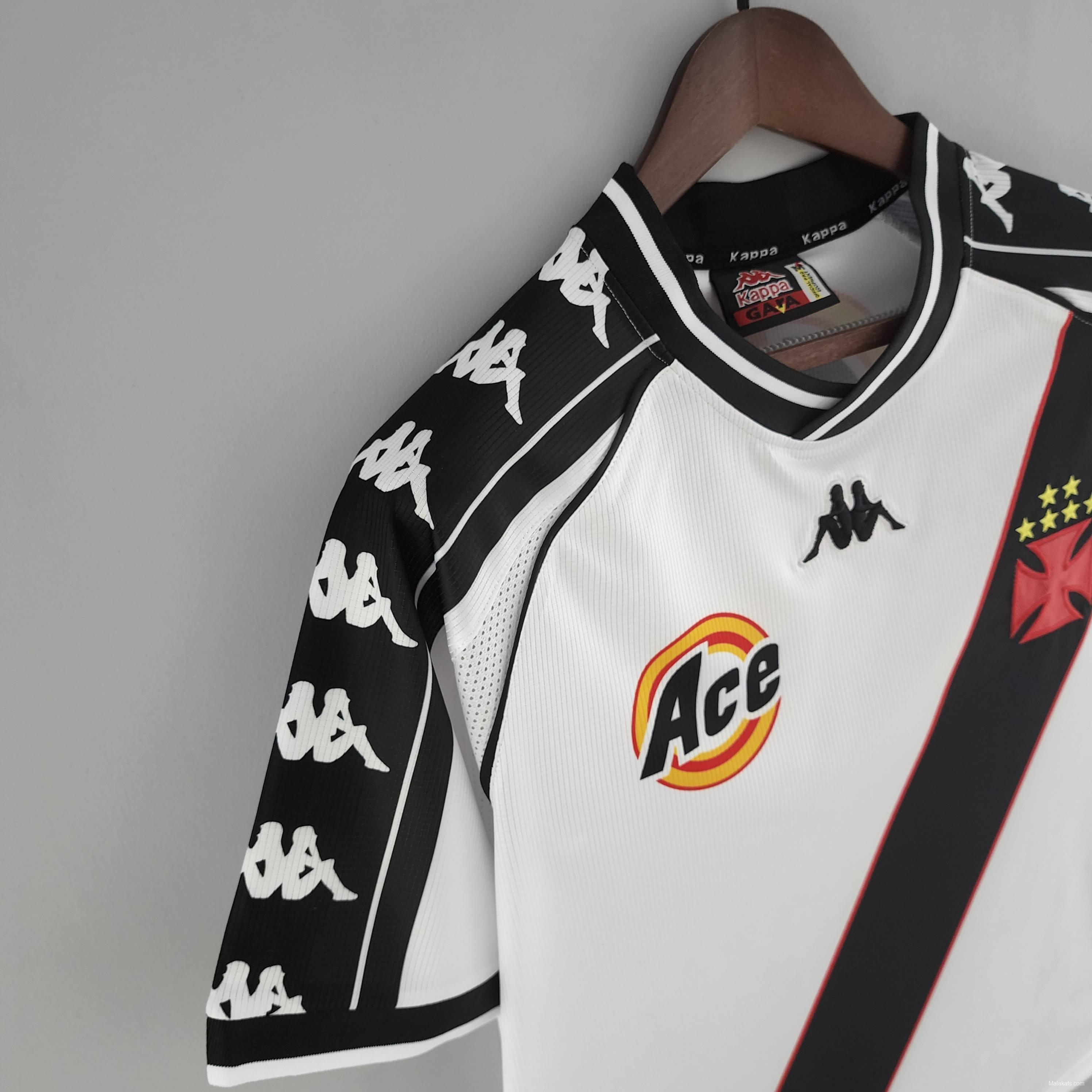 Retro Vasco Da Gama 2000 White Jersey