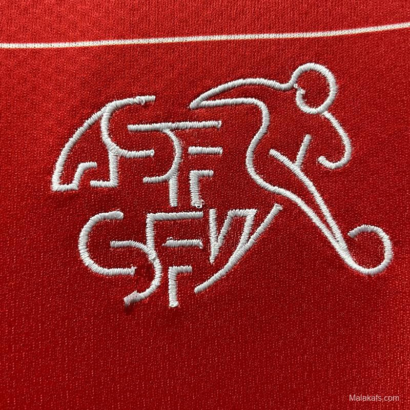 Switzerland 22/23 Home Fans Version Jersey