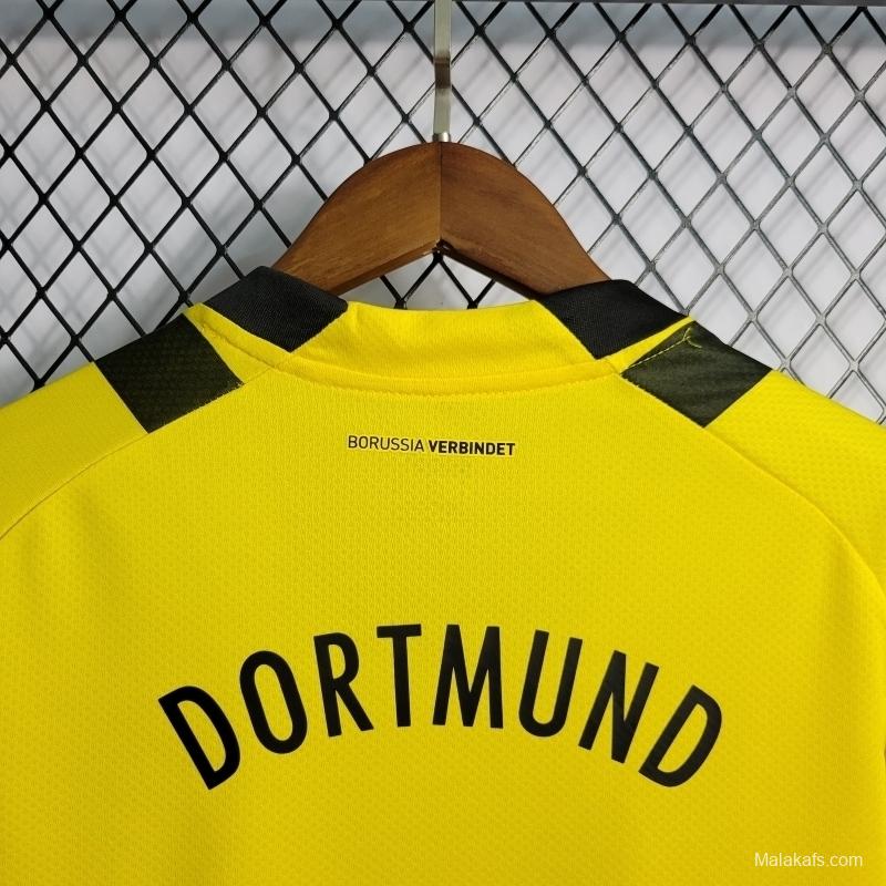 22/23 Woman Borussia Dortmund Home Soccer Jersey