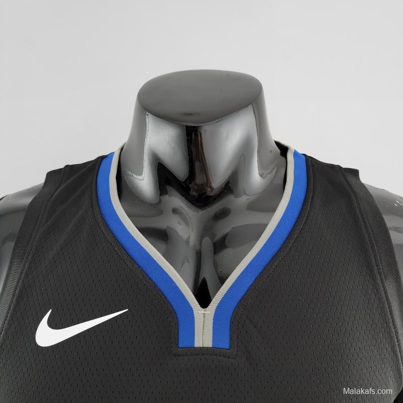 2020 THOMPSON #11 Warriors City Edition Black &amp; Grey NBA Jersey