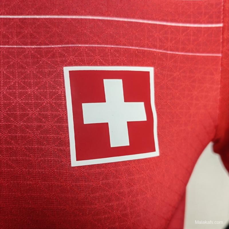 Switzerland 22/23 Home Player Version Jersey