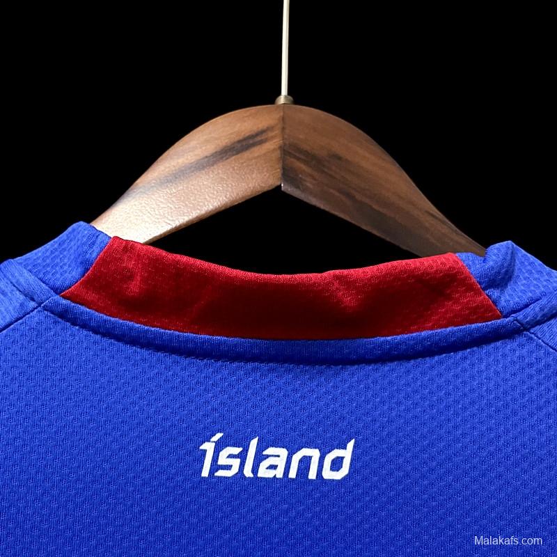 Iceland 22/23 Home Fans Version Jersey