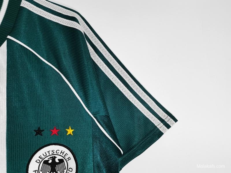 Retro 1998 Germany Away Soccer Jersey