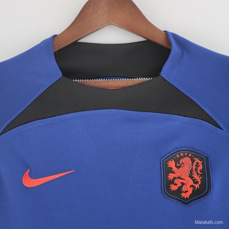 Netherlands 22/23 Away Fans Version Jersey