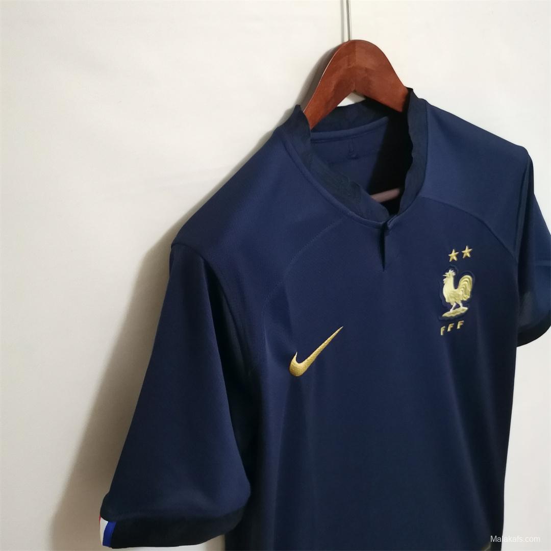 France 22/23 Home Fans Version Jersey