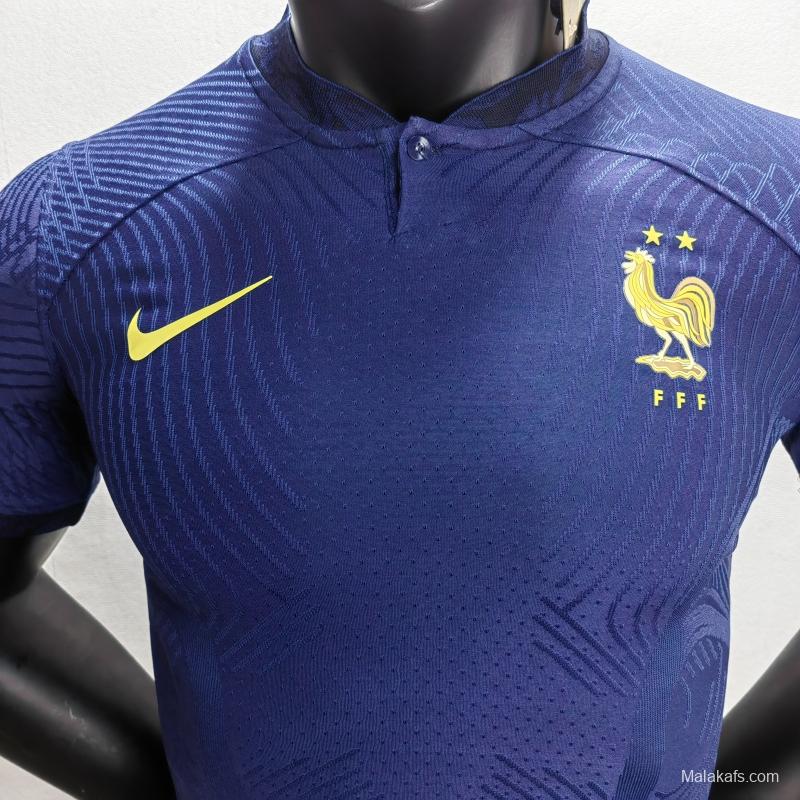 France 22/23 Home Player Version Jersey