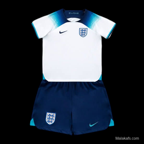 England 22/23 Home Kids Kit