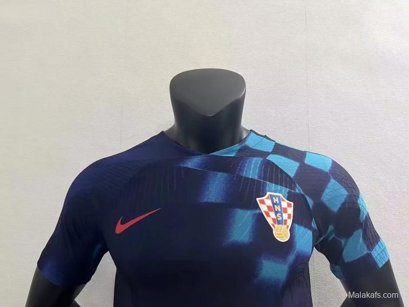 Croatia 22/23 Away Player Version Jersey