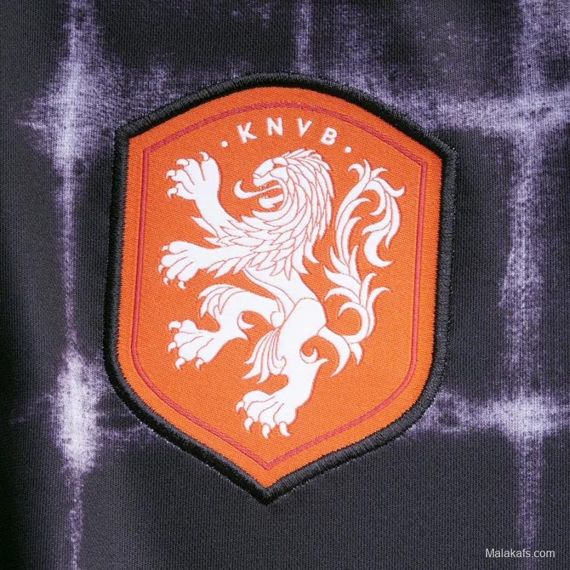 Netherlands 22/23 Black Pre-Match Jersey