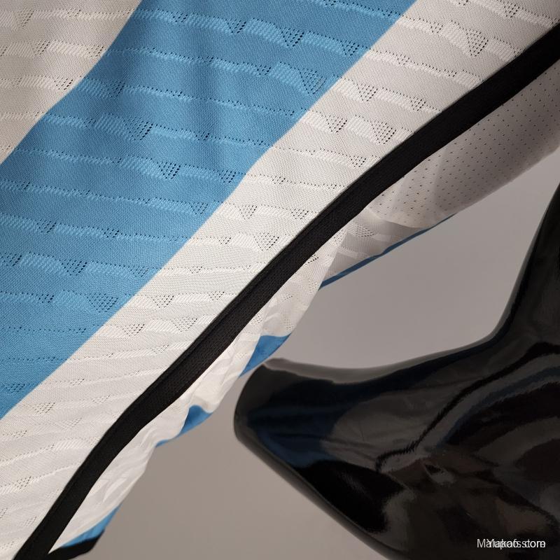 Argentina 22/23 home - Player version - 3 estrellas - WC Champion patch