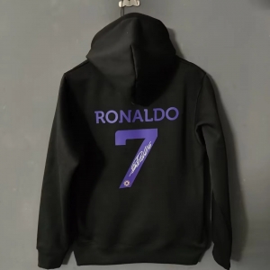 Al-Nassr FC 22/23 Home  - CR7 Ronaldo -  Black Hoodie