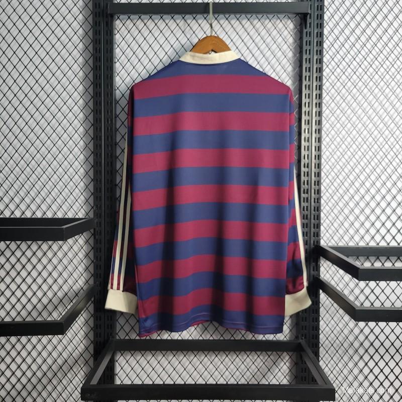 Retro1995-96 Long Sleeve Newcastle Away Soccer Jersey