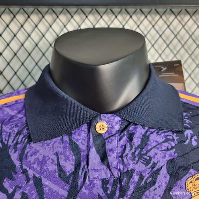 Player Version 23-24 Real Madrid Special Purple Jersey