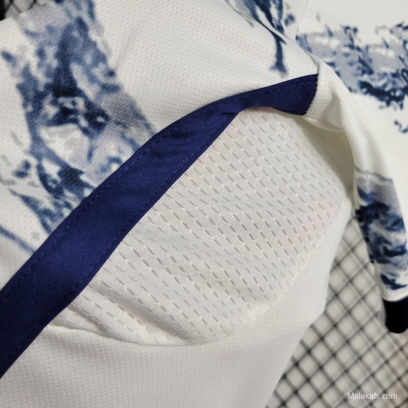 Retro 2023 Italy Away White Jersey