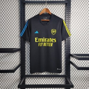 23-24 Arsenal Black Training Jersey