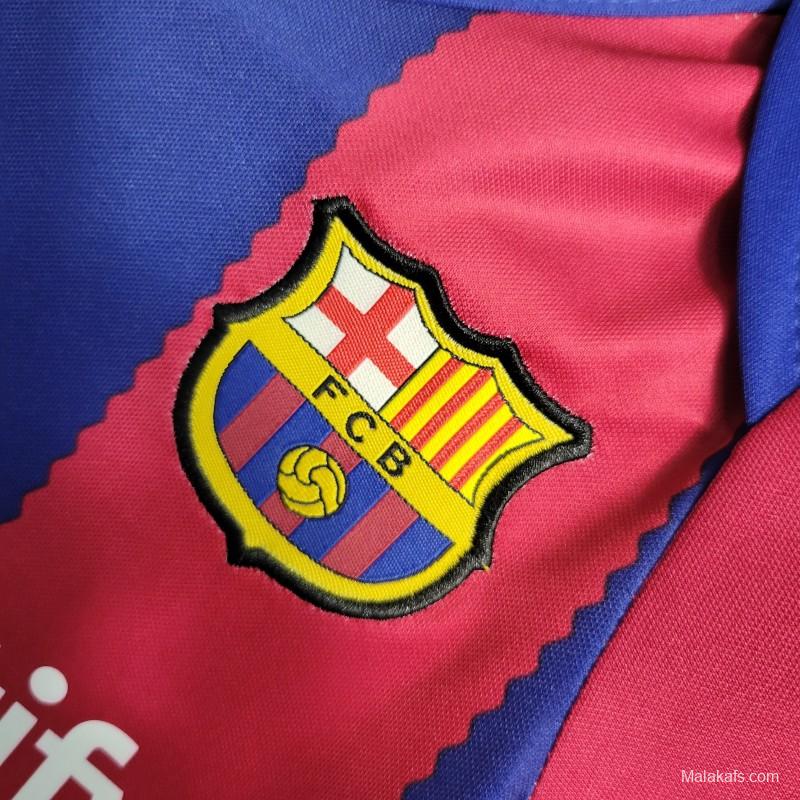 23-24 Baby Barcelona Home Jersey 6-18 Month