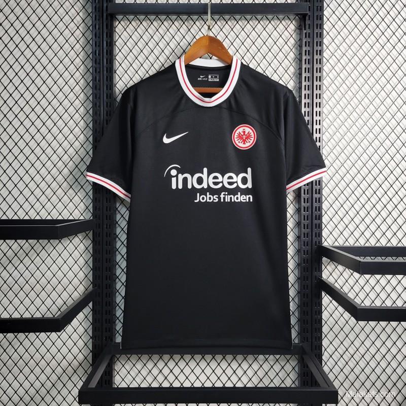 23/24 Eintracht Frankfurt Away Black Jersey