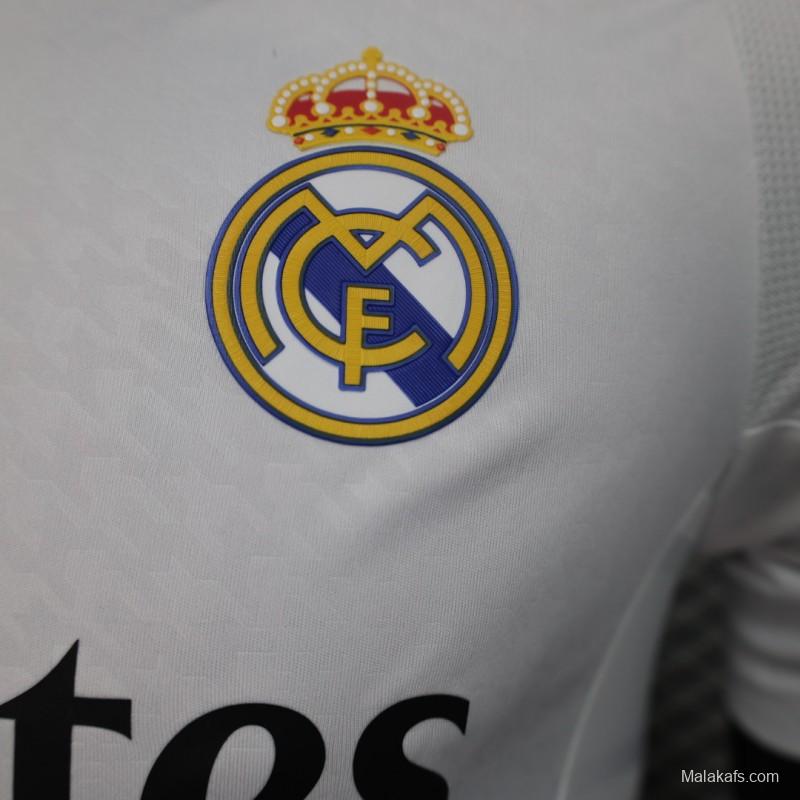 Player Version 24/25 Real Madrid Home Jersey