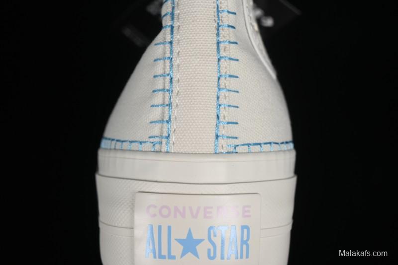 Converse All Star Lift Stitch Daisy Vulcanized Canvas Sneakers - A08731C
