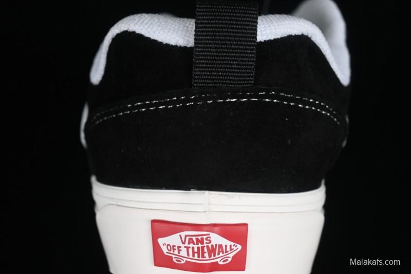 Vans Classics Knu Skool Retro Skate Shoes with Chunky Silhouette - VN0009QCBF2