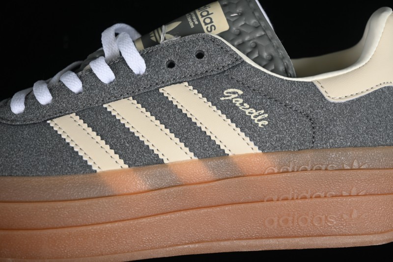 Adidas Originals Gazelle Bold IE0428 Low-Top Sneakers with Thick Sole for Casual Wear, Anti-Slip and Durable - IE0428