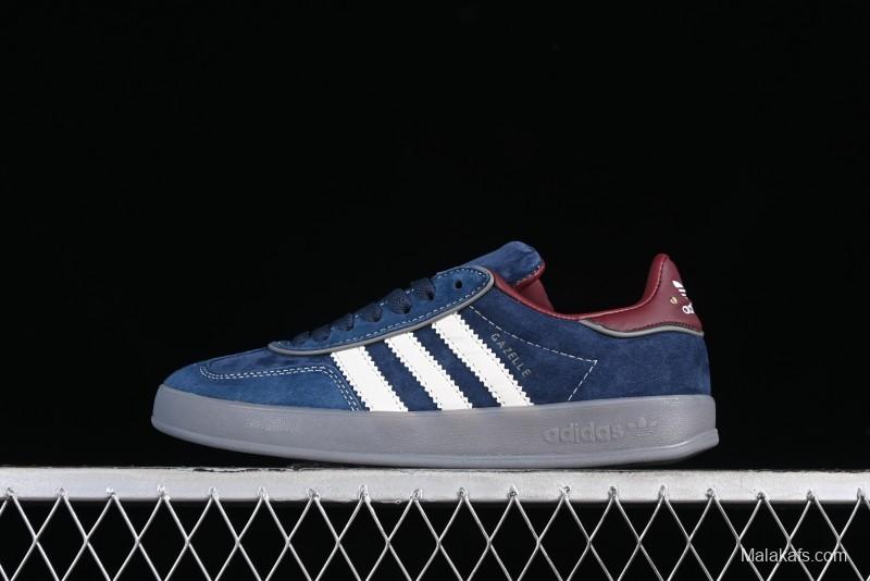 Adidas Originals Gazelle Indoor ID1008 Retro Casual Slip-Resistant Wear-Resistant Low-Top Skate Shoes
