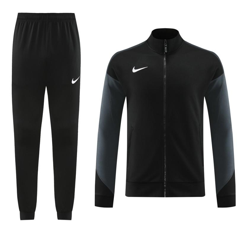 24/25 Nike Black Full Zipper Jacket +Long Pants