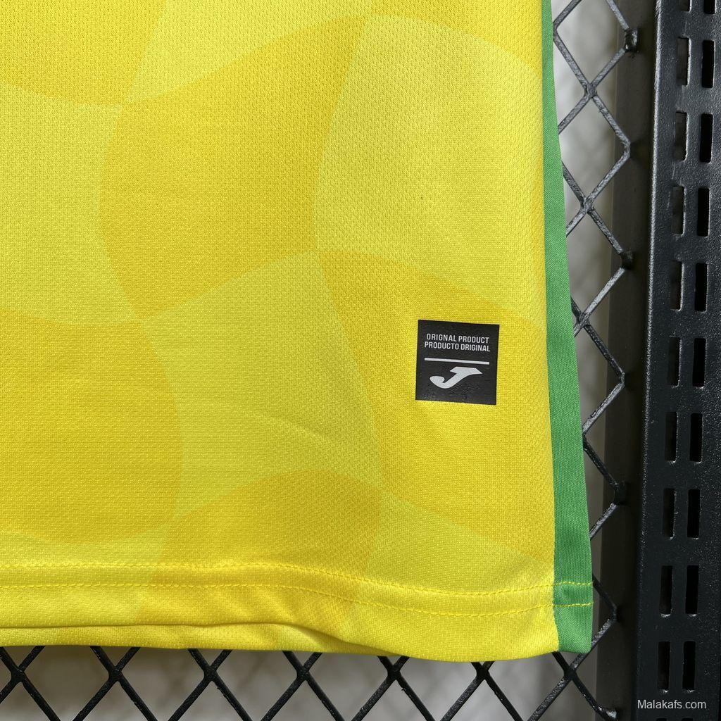 24/25 Norwich City F.C. Home Jersey