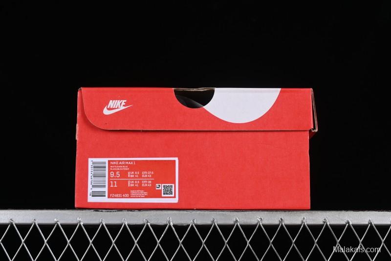 Nike Air Max 1 Retro Running Shoes with Half-Sole Air Cushion - FZ4831-400