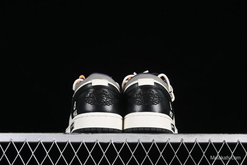 Nike Air Jordan 1 Low AJ1 Panda Prank Hip-Hop Theme - Big Shots Casual Sneakers