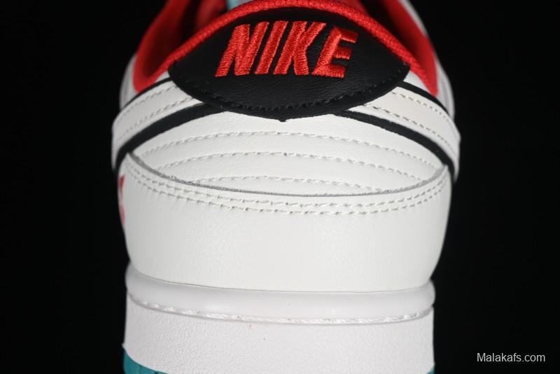 Nike SB Dunk Low LV Collaboration - Beige Violent Bear Anniversary High-End Custom Low-Top Casual Skate Shoes - SJ2068-240