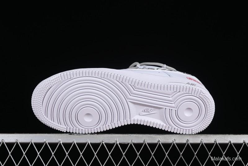 Nike Supreme x Air Force 1'07 Low "Box Logo" Camouflage Print Casual Sneakers - UP1658-595