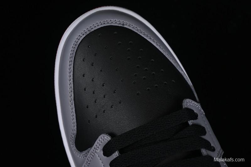 Nike Air Jordan 1 Low AJ1 Cement Grey Low-Top Casual Sneakers - 553558-060