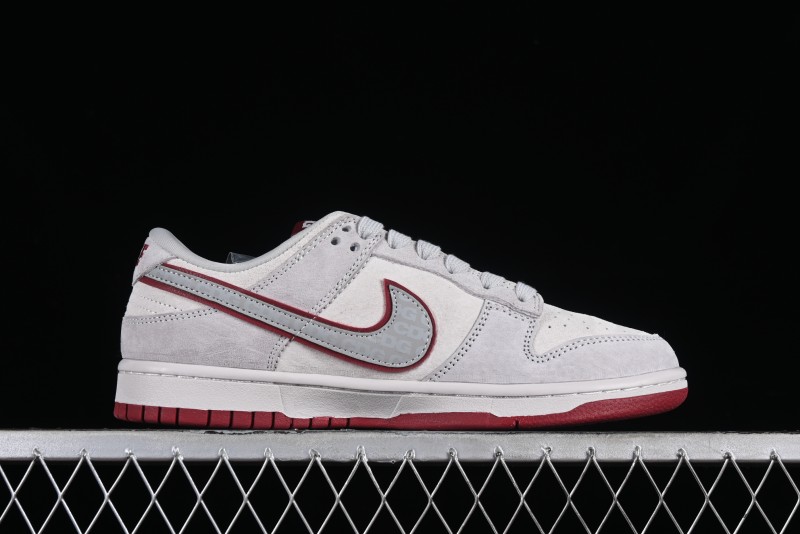Nike Dunk Low The North Face CDG Collaboration - Grey Skateboard Shoes - DQ1098-336