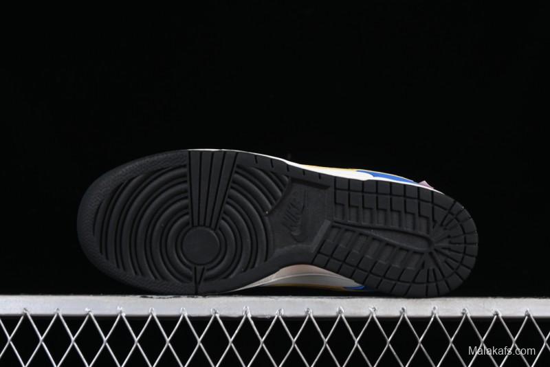 Nike SB Dunk Low Power Rangers Triceratops Colorway Low-Top Casual Skateboarding Shoes - ZZ1998-007