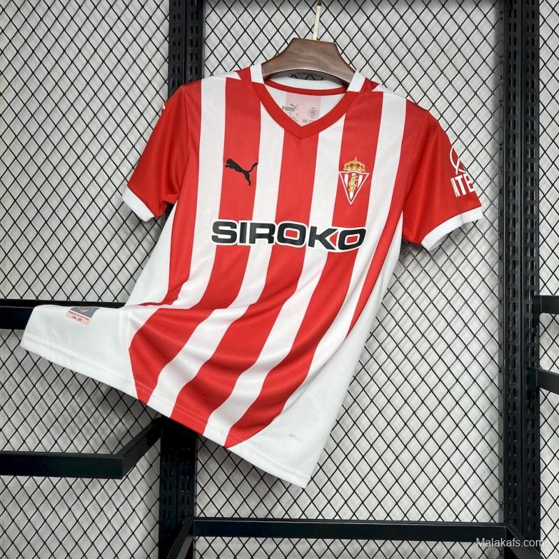 24/25 Sporting De Gijon Home Jersey