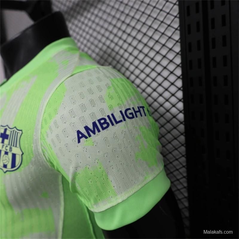 24/25 Player Version Barcelona x Coldplay Third Jersey