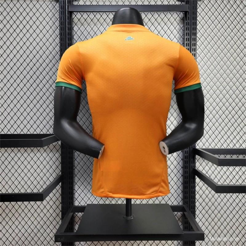 24/25 Player Version Ivory Coast Home Jersey