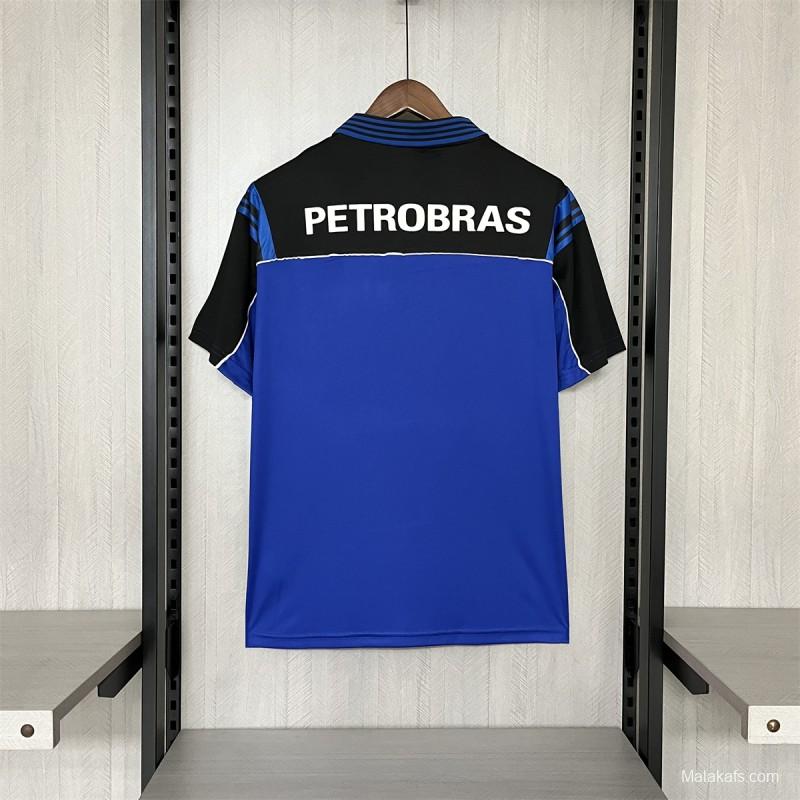 99/00 Retro Flamengo Goalkeeper Blue Jersey