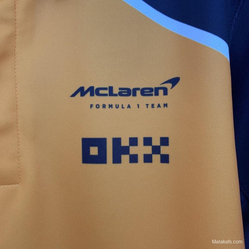2025 Polo F1 Formula  Orange Mclaren  Jersey